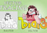 do vector tracing drawing to vector image and logo within 3h
